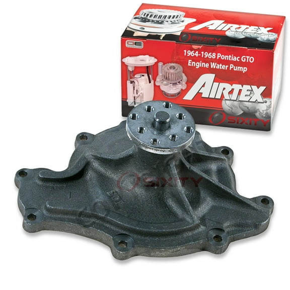Airtex Engine Water Pump compatible with Pontiac GTO 6.4L 6.6L V8 1964-1968