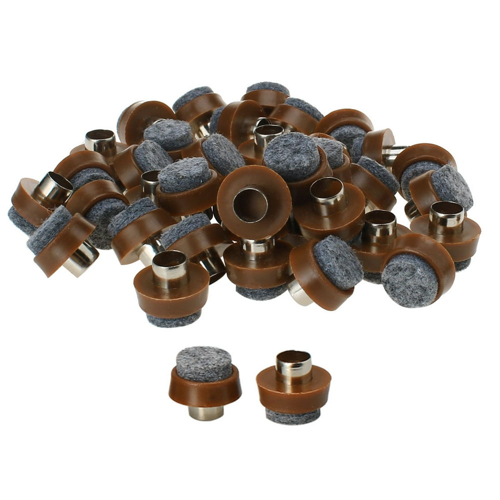 Nailon Felt Pad Nails Glide Slider 3/4" 18mm Dia for Wooden Furniture