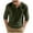 Army Green, variant on AnuYalue Henley Shirts for Men Lightweight Button Up T-Shirts Loose Fit Long Sleeve Tshirt Basic Athletic Top