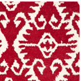 thumbnail image 5 of SAFAVIEH Wyndham Dzvonko Southwestern Wool Area Rug, Red/Ivory, 8' x 10', 5 of 7