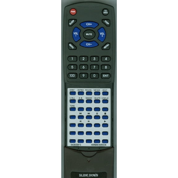 Replacement Remote for HARMAN KARDON 5408000613, RT5408000613, FL8300BLK