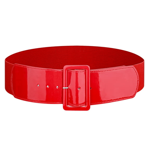 WHIPPY Women Elastic Wide Belt, Stretch Waist Belt for Jeans Dress
