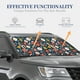 thumbnail image 4 of Fotbe Holiday Christmas Cookies Juego de 2 Piezas de Parasoles para Parabrisas | Bloqueador Solar para Auto | Accesorios Plegables para Protección Solar Interior-Medium, 4 of 6