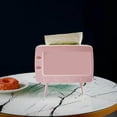 thumbnail image 3 of thinsony TV Shaped Mobile Phone Stand Tissue Box, with 4 Supportive Sticks Pink, 3 of 8
