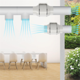 thumbnail image 4 of Duct Round 4 Inch Exhaust Ventilation Fan Kitchen Household Extractor Fan Bathroom Exhaust Fans US Plug,1 x Extractor Fan, 4 of 7