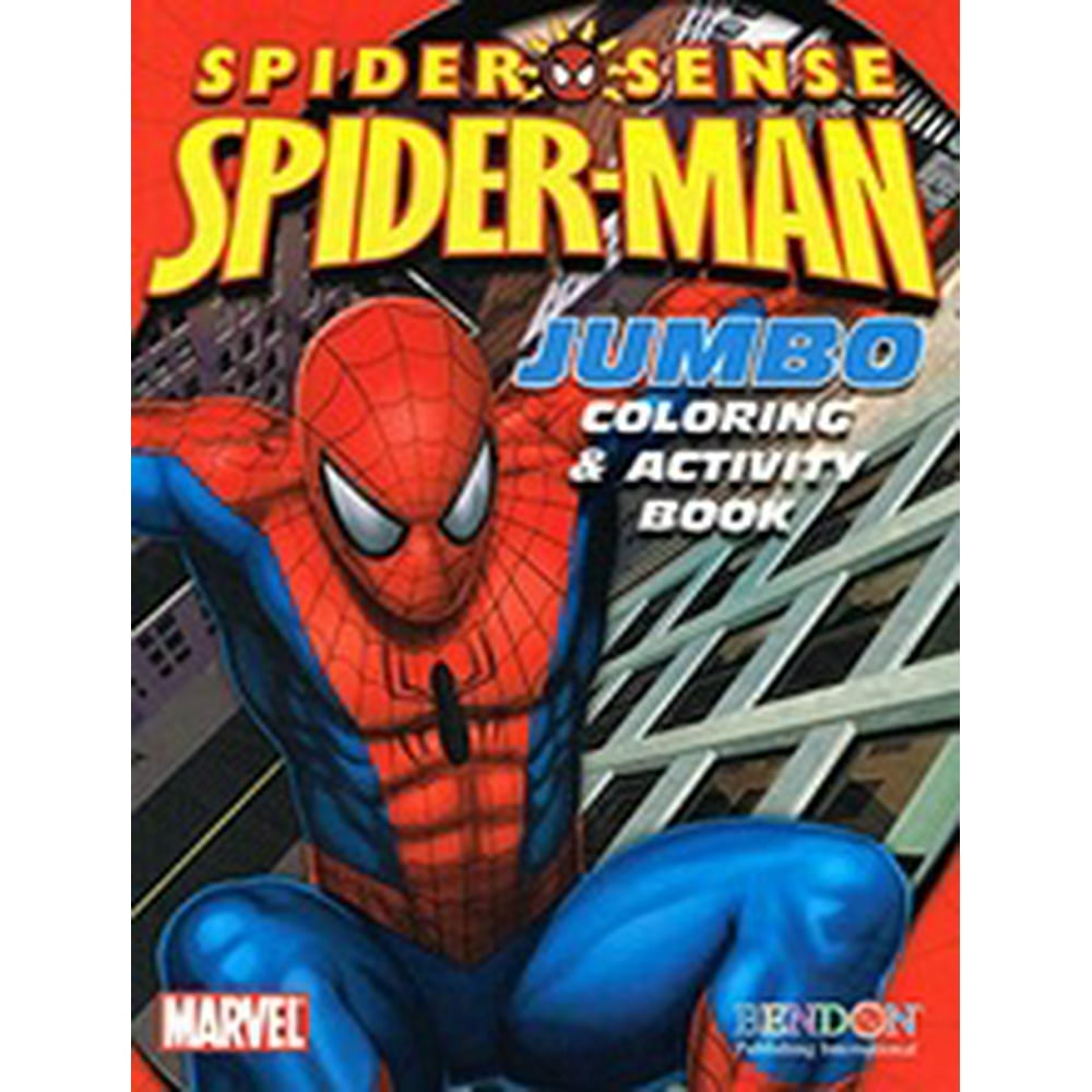 Spiderman Jumbo 96 pg. Coloring and Activity Book