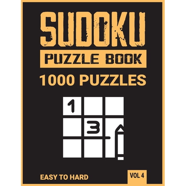 Suduko Puzzle Book Sudoku Puzzle Book For Adults And Teens Huge 