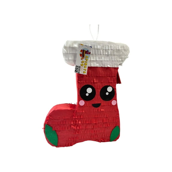 APINATA4U Christmas Celebration Xmas Sock Pinata - Fun Holiday Party Decoration