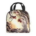 thumbnail image 3 of Lsque The Binding of Isaac Print Insulated Lunch Bag with Thick Aluminum Foil Lunch Tote Bag with Front Pocket for Men and Women, Ideal for Work, School, Picnics, and Travel, 3 of 8