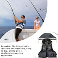 thumbnail image 1 of mmirethe Life Jackets Portable Inflatable Adjustable Detachable Waterproof Inflation Emergency Supplies Waistcoat for Swimming XXL, 1 of 7