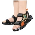 thumbnail image 7 of Zshosam Toddler Water Shoes Toddler Girls Boys Sandals Shoes Kids Slip on Summer Sandals for Bath Shower Beach Pool Toddler/Little Kid/Big Kid Size 1,(Orange Big Kids 1), 7 of 7
