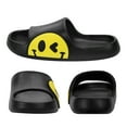 thumbnail image 2 of PISIQI Women's Smiley Slippers Sandals EVA Anti Slip Slippers Gym Home Casual Shower Shoes, 2 of 6