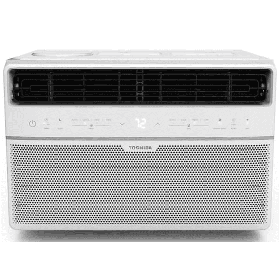 Restored Toshiba RAC-WK0812ESCWRUFR 8000 BTU 115V Smart Wi-Fi Window Air Conditioner with Touch Control and Remote (Refurbished)