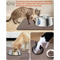 thumbnail image 6 of Cat Dog Food Mat, Rapid Water Absorption Dog Mat for Food and Water,100% Waterproof Cat Dog Bowl Mat, Pet Food Mat for Messy Drinkers to Protect Floors, Pet Accessories Supplies, 6 of 6