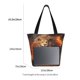 thumbnail image 3 of Fotbe Cool Fire Lion Bolsa de Playa con Estampado, Bolsa de Hombro, Bolsa de Mano Espaciosa, Bolsa de Viaje Ligera, Bolsa de Compras Versátil, 3 of 6