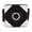 Black, White, variant on BOKYAN Premium PU Leather Wall Mounted Punching Bag Focus Target for Boxing, MMA, Sanda, and Taekwondo Training, Space Saving Strike Pad Home Fitness Equipment, Black and Yellow, 15.75 inches