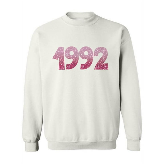 Sparkly 1992. Sweatshirt Women -Image by Shutterstock, Female 3X-Large
