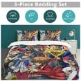 thumbnail image 5 of Yu-Gi-Oh 3-Piece Bedding Set Warm And Comfortable Soft Duvet Cover Bed Set with 1 Duvet Cover And 2 Pillowcases for Boys Girls Kids Adult Bedroom All Season, 5 of 8