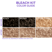 Dark and Lovely Uplift Hair Bleach Kit, Bleach Blonde, 1 pack, 8.47 fl oz