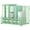 Mint Green, variant on Vertical Compartments Magazine File Holder, Binder Organizer,Space-Saving Desktop Storage, Built-In Label Holders, Anti-Slip Feet, Sized for Binders, Folders, Magazines and Files