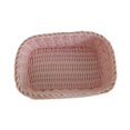 thumbnail image 3 of Baoblaze Woven Shelf Basket Cupboard Basket Key Sundries Storage Basket Drawer Basket Toy Pink, 3 of 8