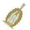 thumbnail image 2 of Men's Classic Mother Merry .33ctw Genuine Real Diamond Medallion Pendant Charm 14k Yellow Gold Finish, 2 of 6