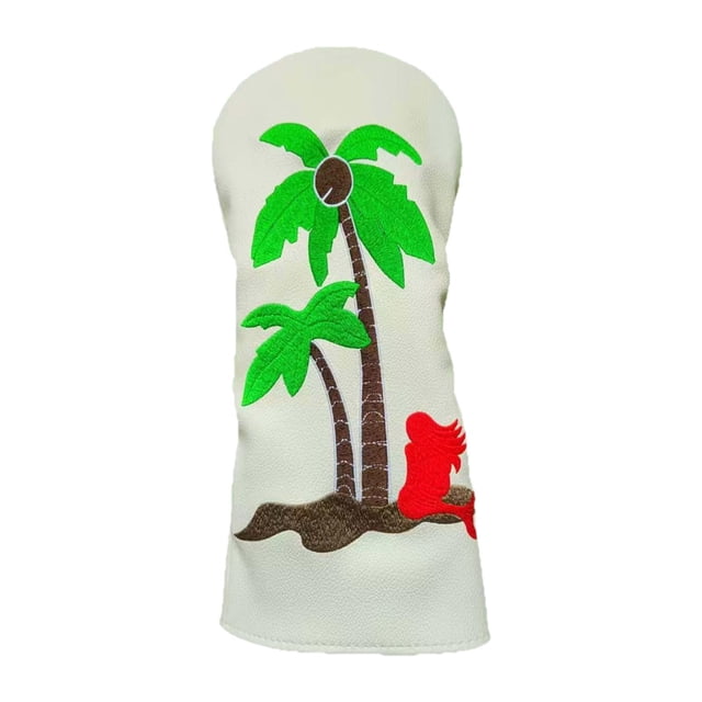 harper Golf Club Head Cover Comfortable Scratch Resistant Soft Golf Club Head Protector White