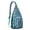 Greenish-blue-31, variant on Nordic Style Sling Bag - Water-resistant Vintage Inspired Small Shoulder Bag with Artistic Boho Patterns for Women