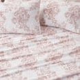 thumbnail image 2 of Velvet Plush Fleece Printed Sheet Set, King, 4 Pieces, 2 of 5