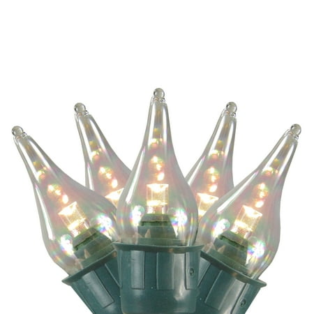 Set Of 50 Warm White Twinkle Flame Tip C5 Mini Christmas Lights - 14 Set of 50 Warm White Twinkle Flame Tip C5 Mini Christmas Lights - 14 ft Green Wire - Walmart.com - Set Of 50 Warm White Twinkle Flame Tip C5 Mini Christmas Lights - 14