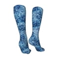 thumbnail image 3 of Pofeuu Vintage Floral Print Stockings, Adult Running Hiking Socks for Youth and Adult-One Size, 3 of 8