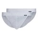 thumbnail image 3 of SKINY Calzoncillos para hombre, paquete de 4 - Algodón Retro, pantalones, costilla fina, algodón Gris S (Small), 3 of 3