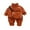 Chocolate, variant on LYMAYTER Kids Unisex Tracksuit Outfit 2PCS Boys Girls Cotton Zipper Jacket Tops + Spring Fall Sweat Pants Set for 1-5 Years