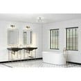 thumbnail image 2 of Cassell Collection Two-Light Vintage Brass Matte Black Luxe Industrial Bath & Vanity Light, 2 of 13