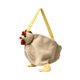 thumbnail image 1 of Bolso de mano Minnieouse Moda Dama Vintage Bolsos Animal Estilo Esposa Bolsas de mensajero y de hombro Pollo relleno caqui, 1 of 1