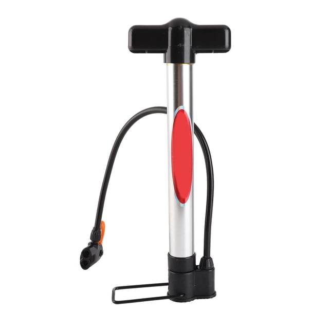 Bomba de bicicleta portátil de 10'', de aleación de aluminio, minibomba de aire manual para ciclismo, herramienta para inflar neumáticos