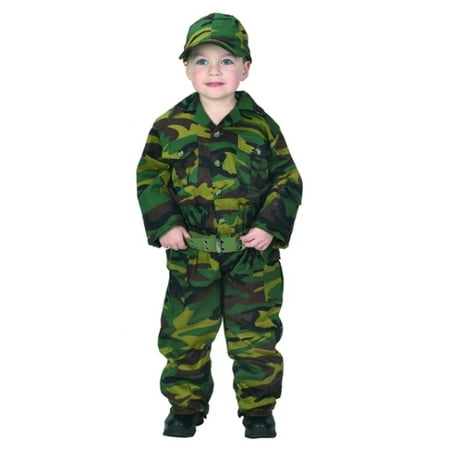 Jr. Camouflage Boy Costume