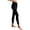Black, variant on Compression Tights High Waist Yoga Leggings For Running Workout Gym Athletic Activewear With Pockets Maternity Tops