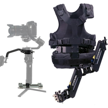 Image of SteadiCam Steadimate-S Aero 15 Arm & Aero Vest Kit with Mechanical Gimbal Collar/Yoke & Weighted Base