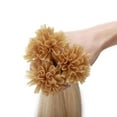 thumbnail image 3 of MY-LADY 16"-24" Nail U Tip Fusion Human Hair Extensions 50 Strands 100% Remy Keratin Pre Bonded Hairpiece Straight 1g/s, 3 of 10