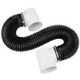 thumbnail image 1 of Kit de conectores de ventilación para secadora Matework, manguera flexible de 4 pulgadas y 1,8 m, 1 of 7