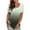 #7-Green, variant on Pntutb Women's Summer Casual T-Shirt Gradient O-Neck Pullover Short Sleeve Tops