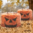 thumbnail image 4 of Opolski 2Pcs Large Capacity Pumpkin Halloween Trash Pouch Plastic Courtyard Leaf Bags, 4 of 7