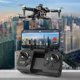 thumbnail image 4 of Dron Ganfancp Vehiculo Aereo No Tripulado Camara Fotografica Aerea Alta Definicion Control Remoto 1X + 4X, 4 of 7