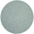thumbnail image 3 of Safavieh Courtyard Collection CY8022-37121 Aqua and Grey Indoor,  Outdoor Area Rug (8' x 11'), 3 of 4