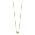 thumbnail image 6 of Auriga Fine Jewelry 14K Yellow Gold Heart 16.5in Necklace 16.5" for Women, 6 of 6