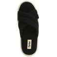 thumbnail image 4 of Floopi Women's Soft Criss Cross Slide W/Quilted Terry Stitch Open Toe Slipper W/ Memory Foam, 4 of 5