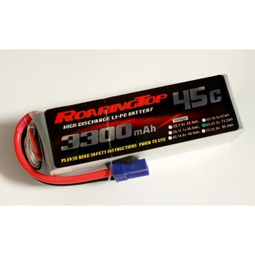 Roaring Top 45C 3300mAh 6S 22.2V LiPo Battery Pack with EC5 Plug