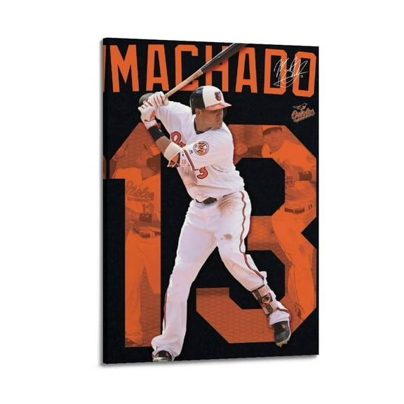 Manny Machado Baseball Playe Canvas Poster Poster Album Cover Posters for Bedroom Wall Art Canvas Posters Music Album Cover Poster
