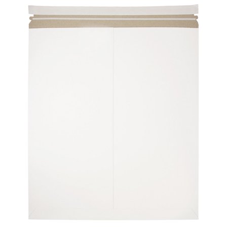 UPC: 0609613735707 | JAM Paper & Envelope Stay-Flat Photo Mailer Envelopes with Peel & Seal Closure  17 x 21  White  Sold Individually
